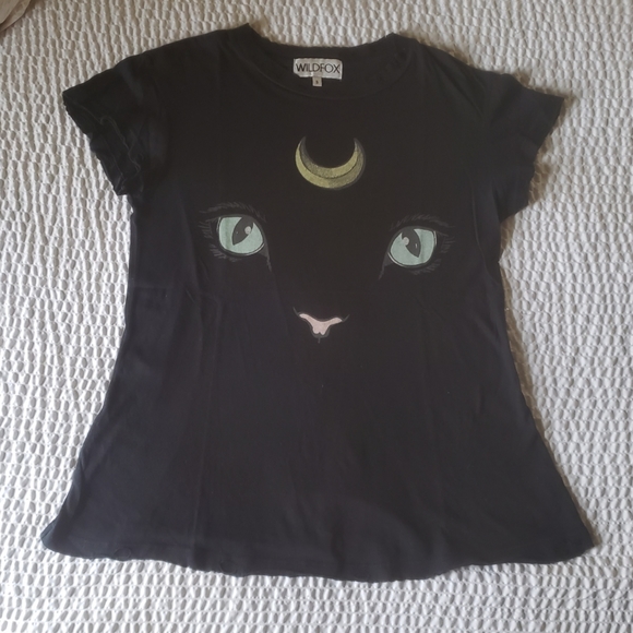 Wildfox Cat Eyes T-Shirt - Picture 2 of 8